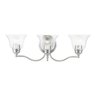 Moreland Three Light Vanity Sconce in Polished Chrome (107|16933-05)