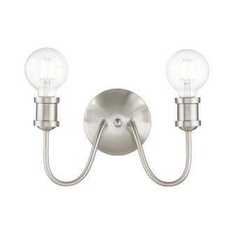 Lansdale Two Light Vanity Sconce in Brushed Nickel (107|16572-91)