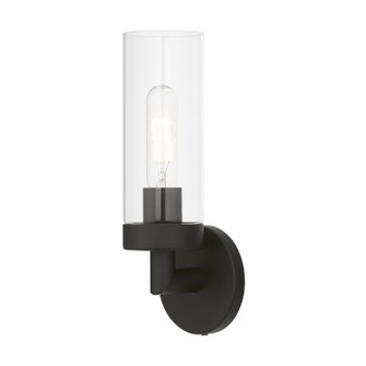 Ludlow One Light Wall Sconce in Black (107|16171-04)