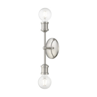 Lansdale Two Light Vanity Sconce in Brushed Nickel (107|14422-91)