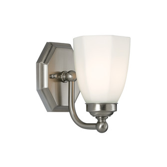 Trevi 1 Light Sconce One Light Wall Sconce in Brush Nickel (185|8318-BN-HXO)