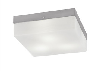 Flush Mounts Three Light Flush Mount in Brushed Nickel (200|842-BN-1)