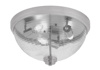 Flush Mounts Three Light Flush Mount in Brushed Nickel (200|826-BN-8)