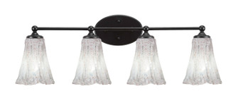 Capri Four Light Bath Bar in Matte Black (200|5914-MB-729)