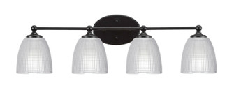 Capri Four Light Bath Bar in Matte Black (200|5914-MB-500)