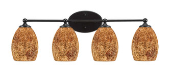 Capri Four Light Bathroom Lighting in Brushed Nickel (200|5914-MB-4175)