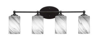 Capri Four Light Bath Bar in Matte Black (200|5914-MB-3009)