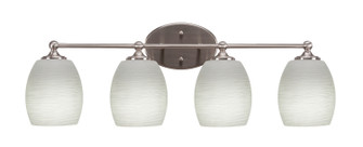 Capri Four Light Bath Bar in Brushed Nickel (200|5914-BN-615)