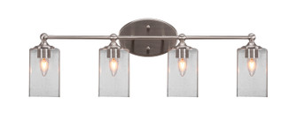 Capri Four Light Bathroom Lighting in Brushed Nickel (200|5914-BN-530)