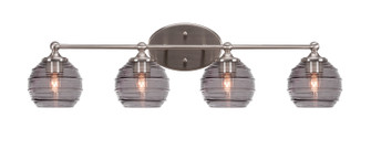 Capri Four Light Bath Bar in Brushed Nickel (200|5914-BN-5112)