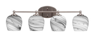 Capri Four Light Bath Bar in Brushed Nickel (200|5914-BN-4819)