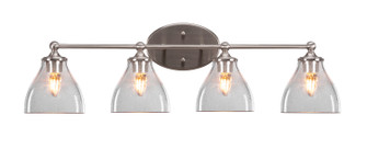 Capri Four Light Bath Bar in Brushed Nickel (200|5914-BN-4760)