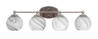 Capri Four Light Bath Bar in Brushed Nickel (200|5914-BN-4109)