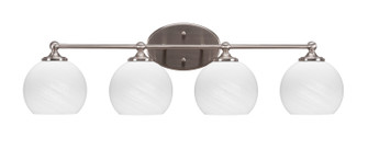 Capri Four Light Bath Bar in Brushed Nickel (200|5914-BN-4101)