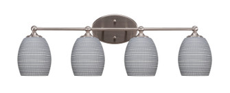 Capri Four Light Bath Bar in Brushed Nickel (200|5914-BN-4022)
