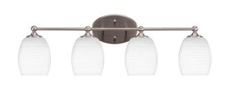 Capri Four Light Bath Bar in Brushed Nickel (200|5914-BN-4021)