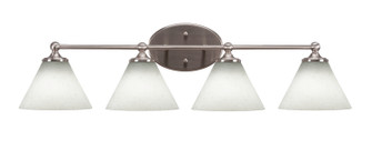 Capri Four Light Bathroom Lighting in Brushed Nickel (200|5914-BN-312)