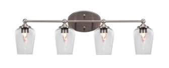 Capri Four Light Bath Bar in Brushed Nickel (200|5914-BN-210)