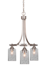 Paramount Three Light Chandelier in Brushed Nickel (200|3413-BN-3002)