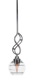 Jazz One Light Mini Pendant in Chrome (200|232-CH-5110)