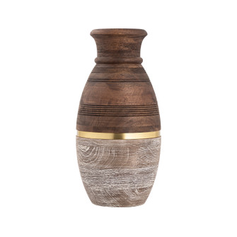 Dunn Vase in Walnut (45|H0807-9255)