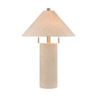 Blythe Two Light Table Lamp in Oatmeal (45|H0019-10338)