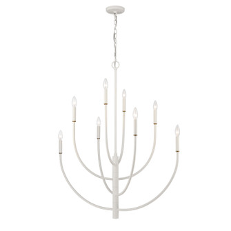 Continuance Eight Light Chandelier in White Coral (45|82018/8)
