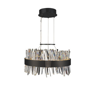 Glacier LED Pendant in Matte Balck (238|030253-052)