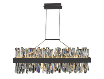 Glacier LED Island Pendant in Matte Balck (238|030252-052)