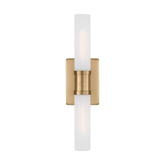 Keaton Two Light Bath Vanity in Satin Brass (454|4565002-848)