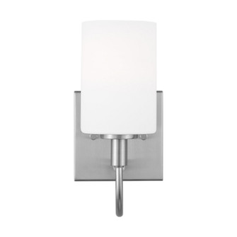 Oak Moore LED Bath Wall Sconce in Brushed Nickel (454|4157101EN3-962)