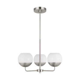 Alvin LED Chandelier in Brushed Nickel (454|3168103EN3-962)