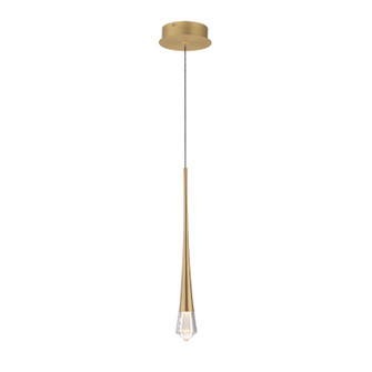Pierce LED Pendant in Gold (86|E24221-122GLD)