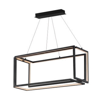 Penrose LED Linear Pendant in Black (86|E21266-BK)