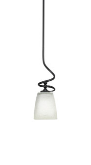 Capri One Light Mini Pendant in Matte Black (200|901-MB-460)