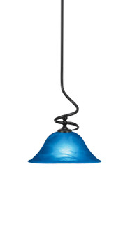 Capri One Light Mini Pendant in Matte Black (200|901-MB-435)