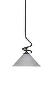 Capri One Light Mini Pendant in Matte Black (200|901-MB-4002)