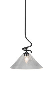 Capri One Light Mini Pendant in Matte Black (200|901-MB-306)