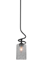 Capri One Light Mini Pendant in Matte Black (200|901-MB-3002)