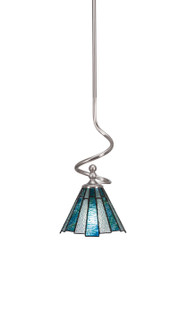 Capri One Light Mini Pendant in Brushed Nickel (200|901-BN-9325)