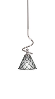 Capri One Light Mini Pendant in Brushed Nickel (200|901-BN-9185)