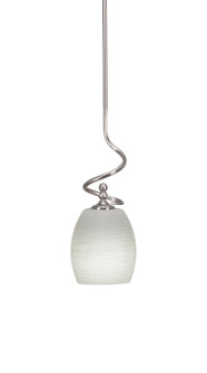 Capri One Light Mini Pendant in Brushed Nickel (200|901-BN-615)