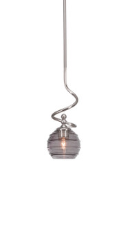 Capri One Light Mini Pendant in Brushed Nickel (200|901-BN-5112)