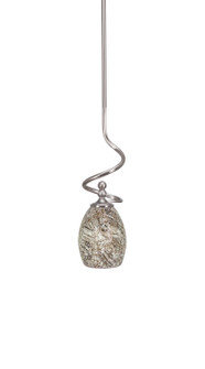Capri One Light Mini Pendant in Brushed Nickel (200|901-BN-5054)