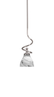 Capri One Light Mini Pendant in Brushed Nickel (200|901-BN-4769)