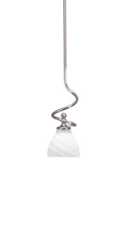 Capri One Light Mini Pendant in Brushed Nickel (200|901-BN-4761)