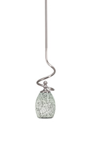 Capri One Light Mini Pendant in Brushed Nickel (200|901-BN-4165)