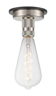 Restoration One Light Flush Mount in Brushed Satin Nickel (405|431-1F-BSN-BB-95-LED)