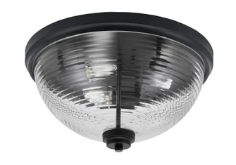 Flush Mounts Three Light Flush Mount in Matte Black (200|826-MB-6)