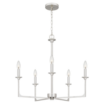 Prescott Five Light Chandelier in Brushed Nickel (10|PRC5026BN)